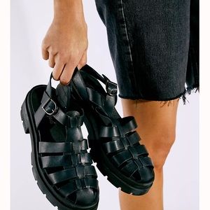 Free People Delaney Fisherman Sandal